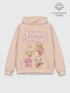 Худи мужской база хлопок / Animal Crossing