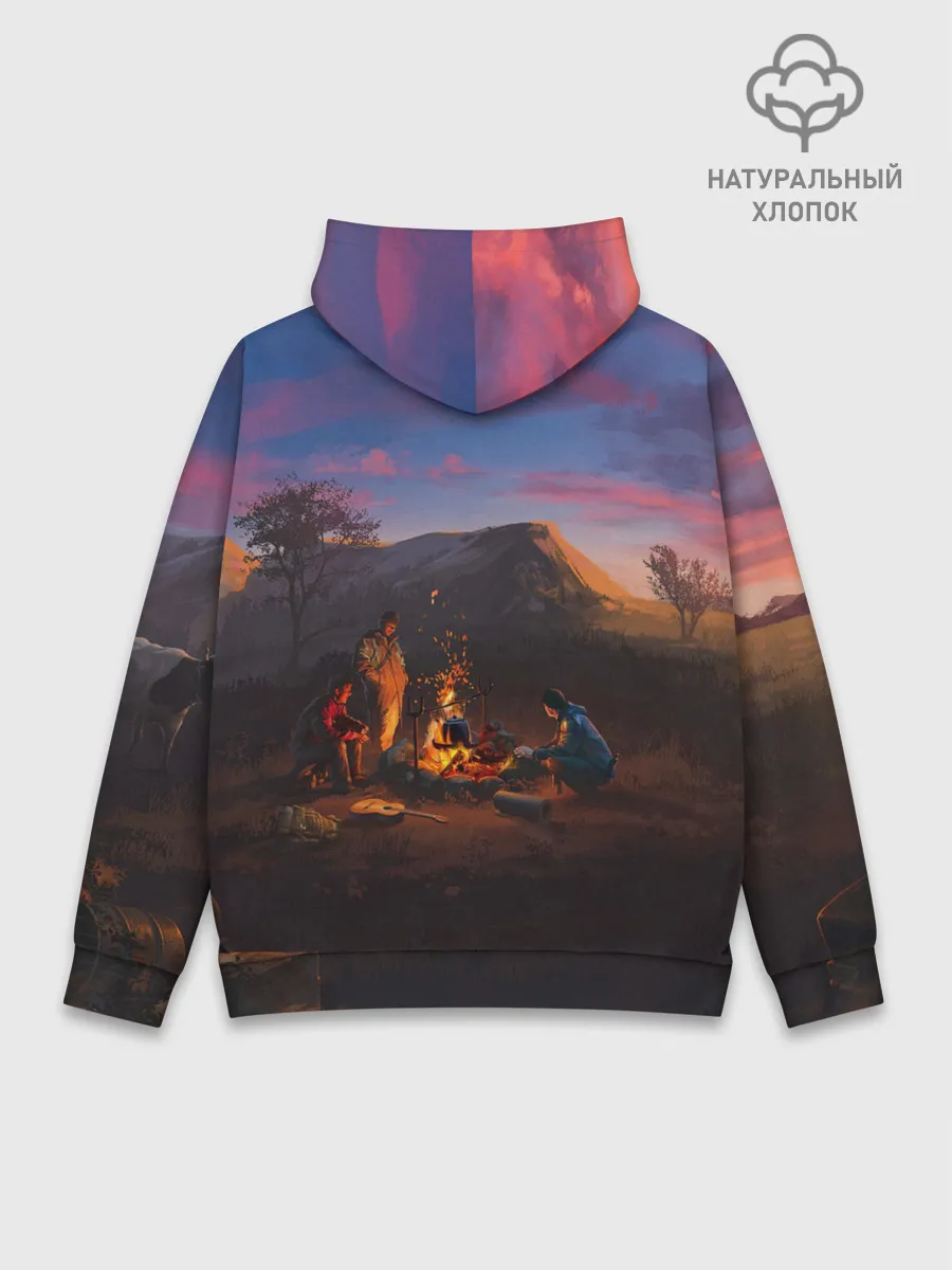 Худи мужской база хлопок / ATOM RPG