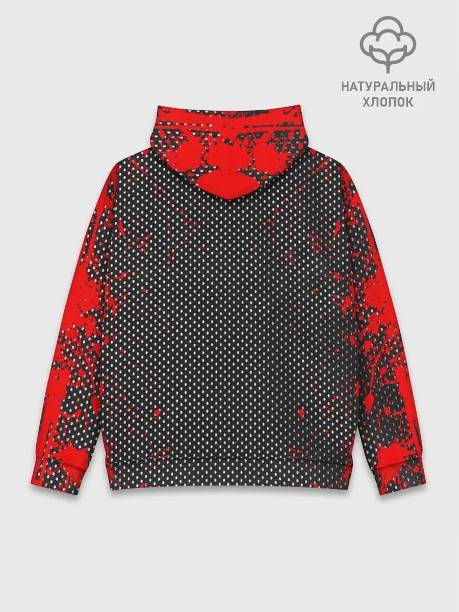 Худи мужской база хлопок / МЕДВЕДЬ МОНОКУМА