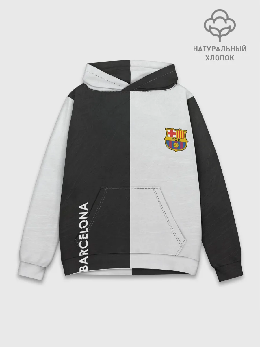 Худи мужской база хлопок / Barcelona