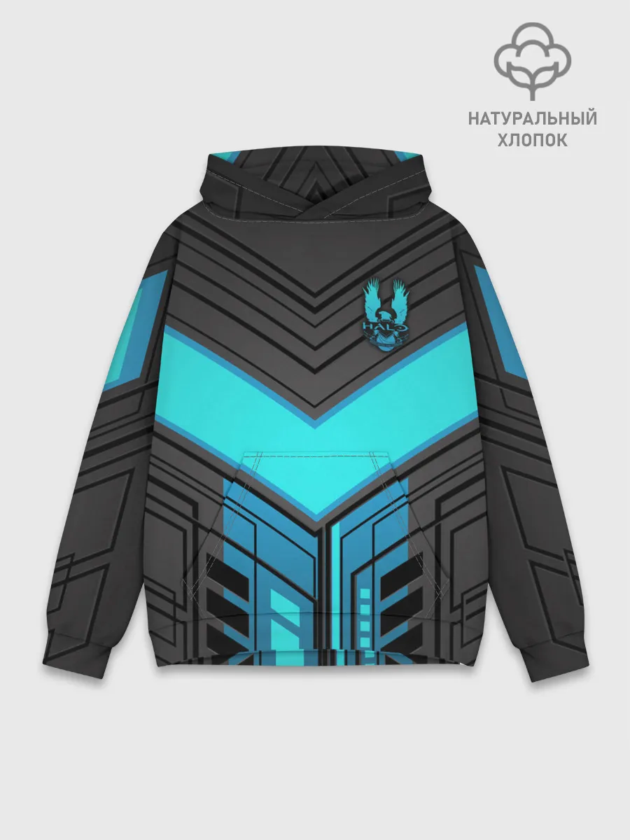 Худи мужской база хлопок / Halo