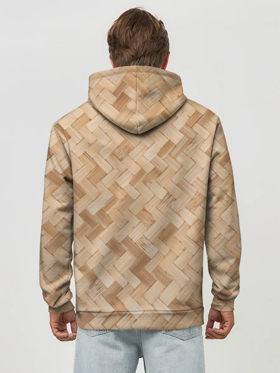 Худи мужской база хлопок / Паркет