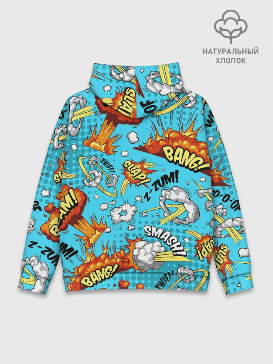Худи мужской база хлопок / COMICS ART
