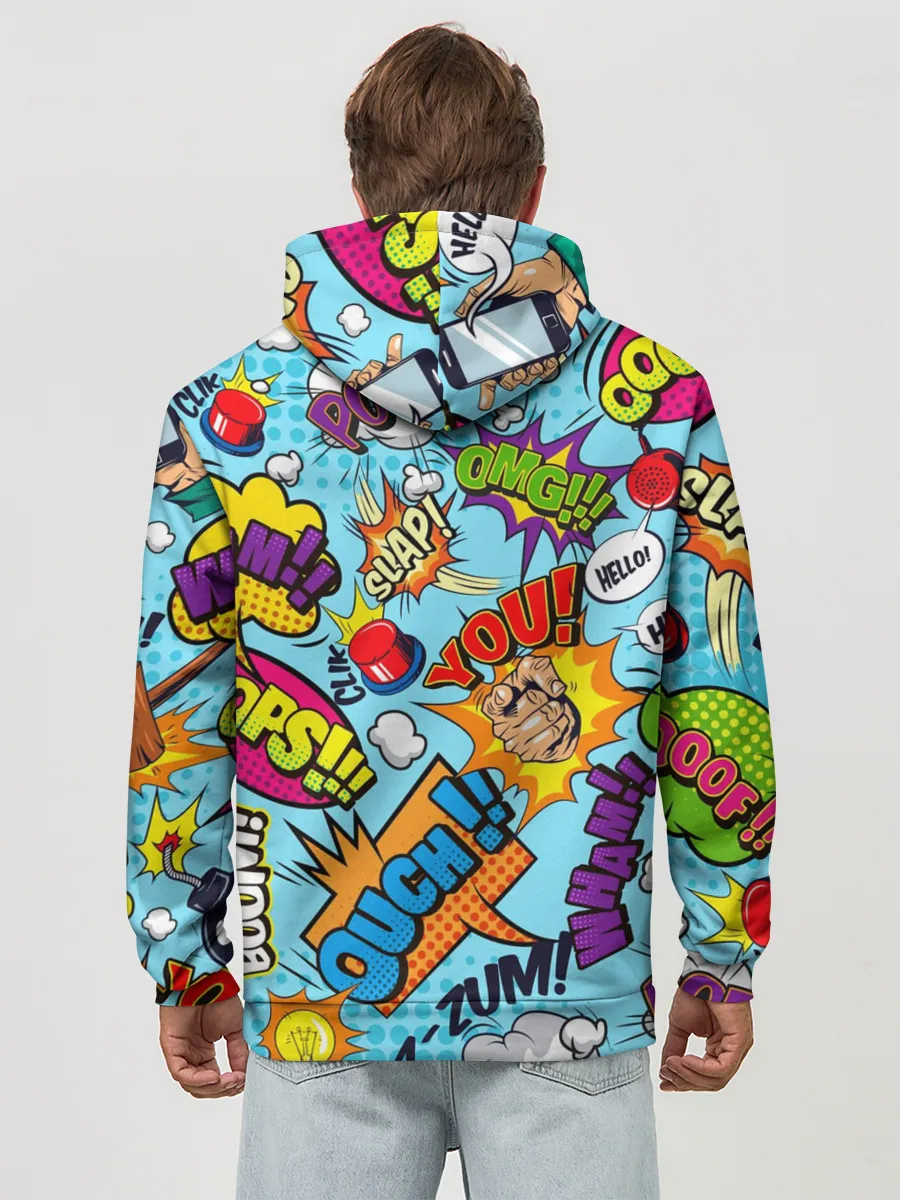 Худи мужской база хлопок / COMICS ART