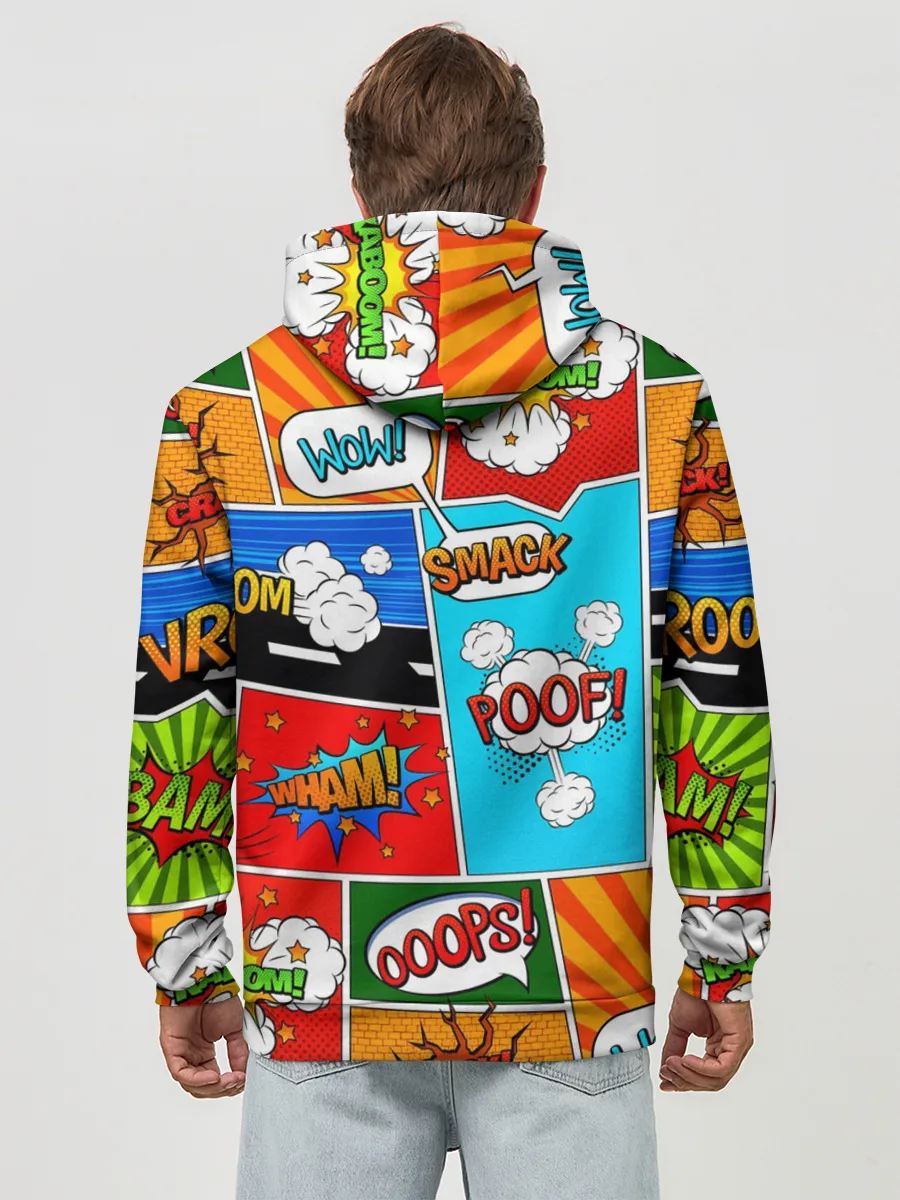 Худи мужской база хлопок / COMICS ART