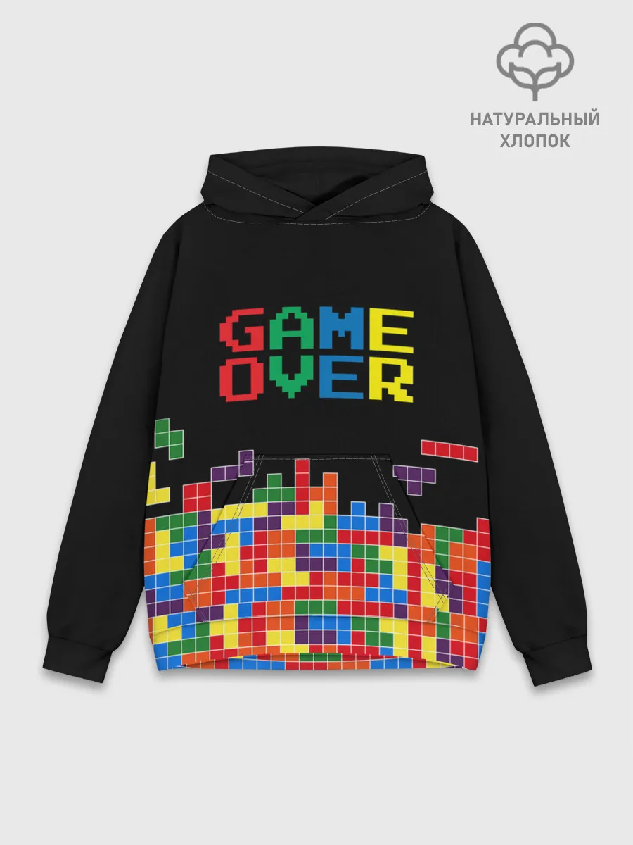 Худи мужской база хлопок / ТЕТРИС