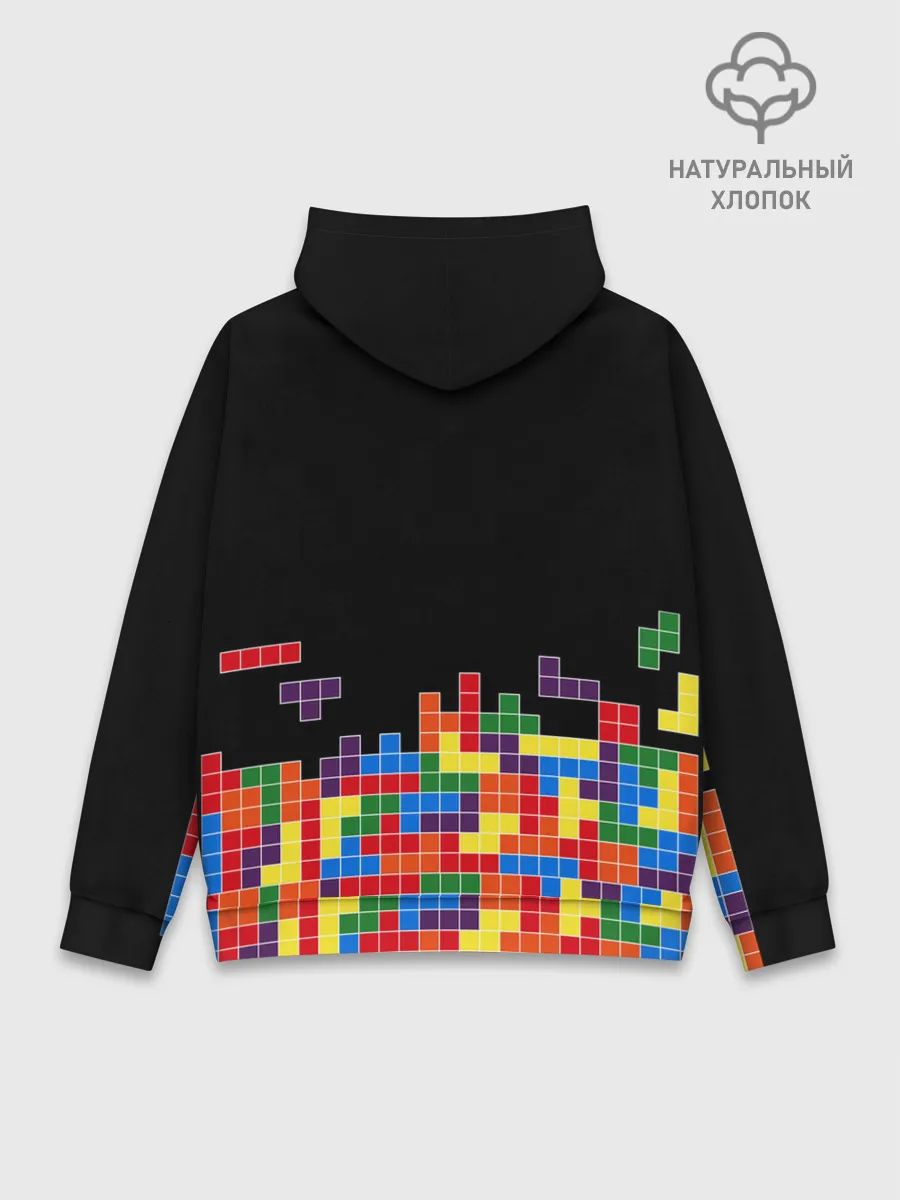 Худи мужской база хлопок / ТЕТРИС