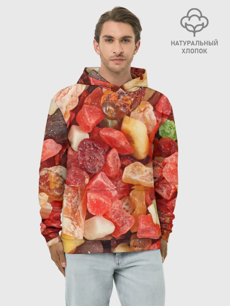 Худи мужской база хлопок / Цукаты