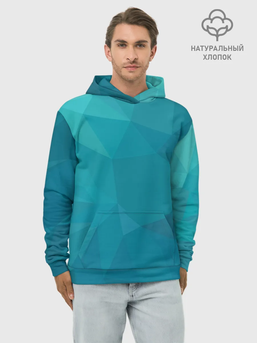 Худи мужской база хлопок / WAVE