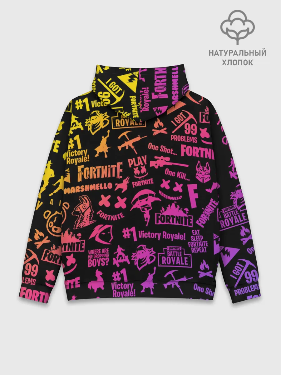 Худи мужской база хлопок / FORTNITE PARTY EVENT / ФОРТНАЙТ