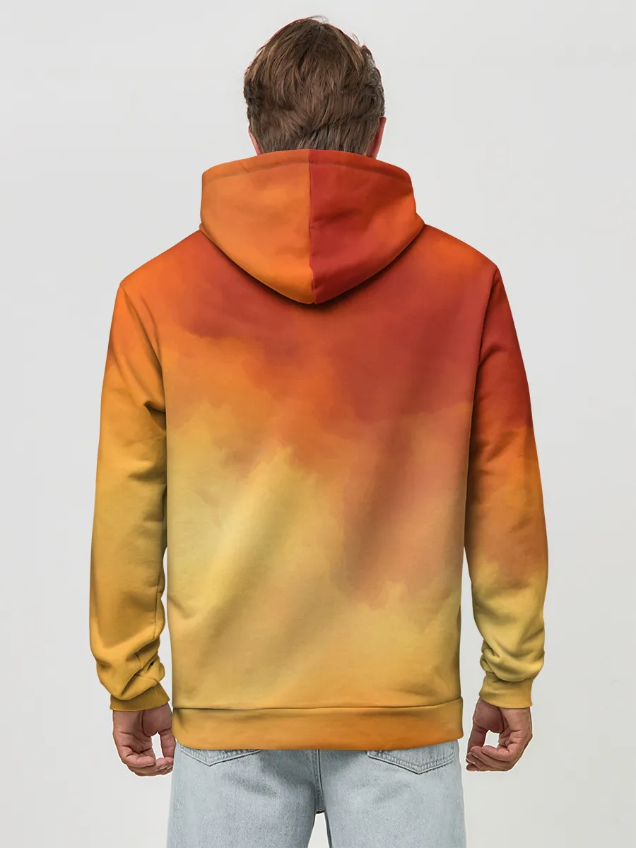 Худи мужской база хлопок / ANIMAL CROSSING x DOOM ETERNAL