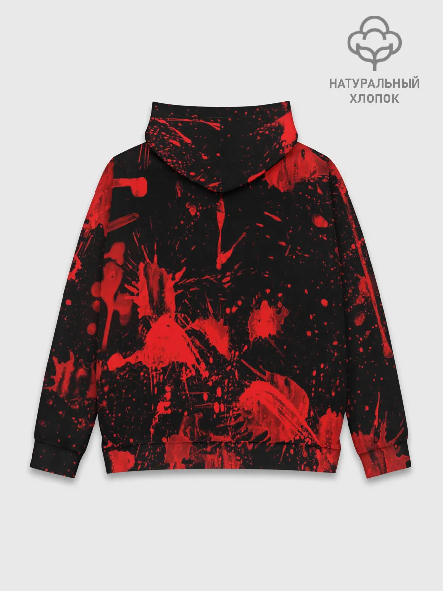 Худи мужской база хлопок / Анархия
