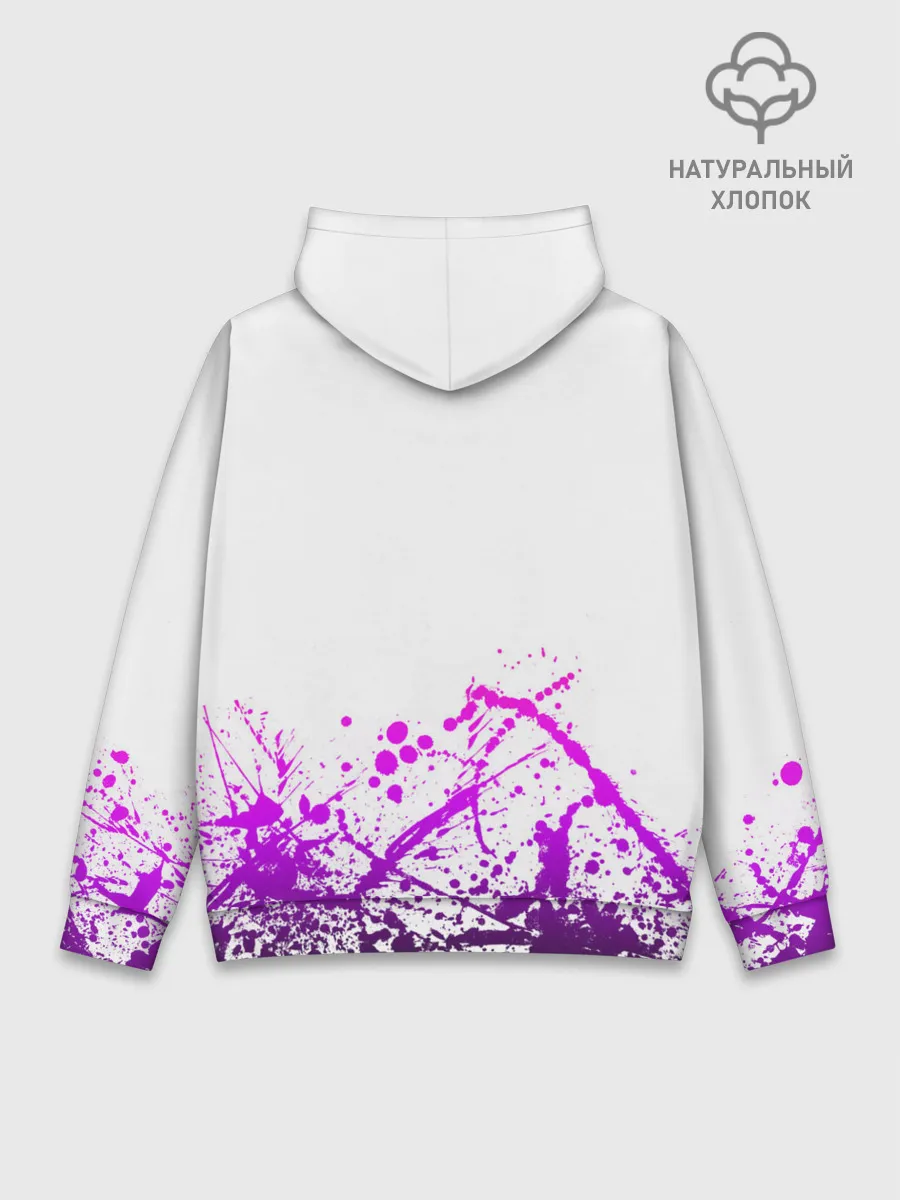 Худи мужской база хлопок / Danganronpa purple