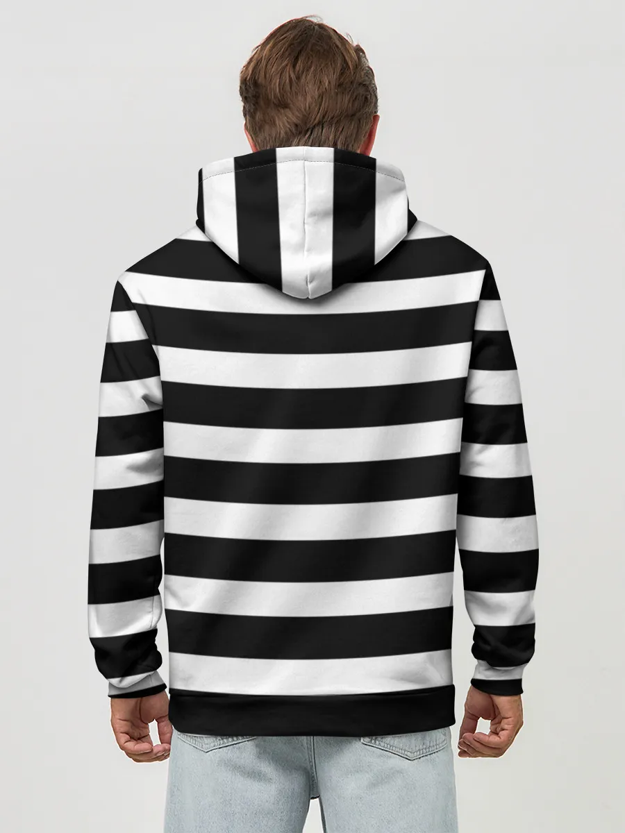 Худи мужской база хлопок / Моряк