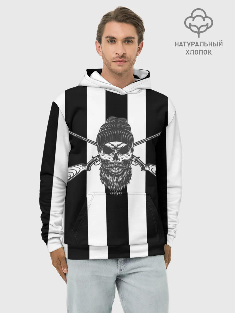 Худи мужской база хлопок / Охота