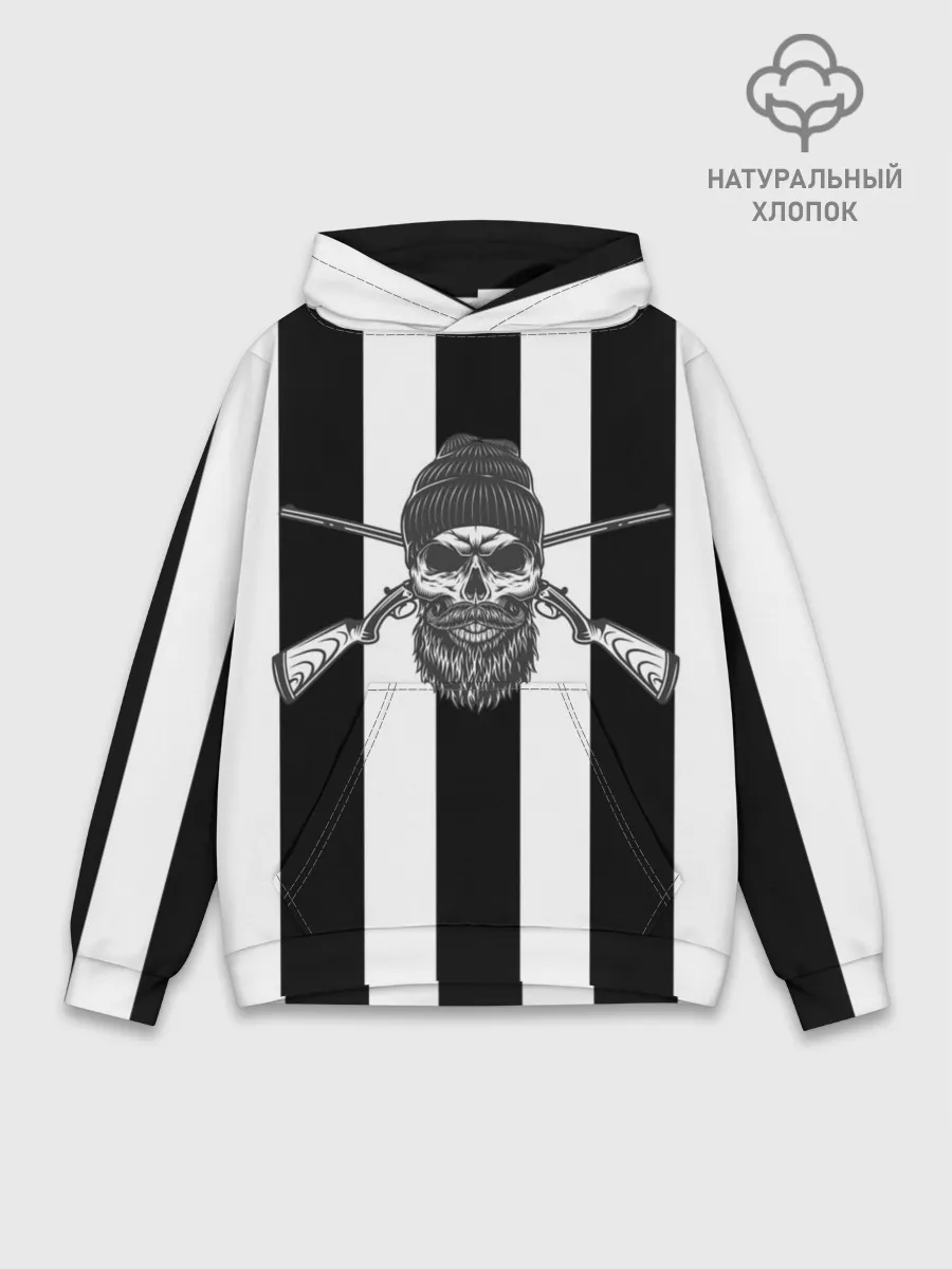 Худи мужской база хлопок / Охота