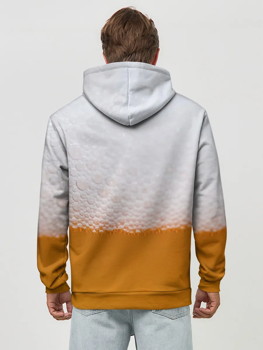 Худи мужской база хлопок / ТЕМА:ПИВО