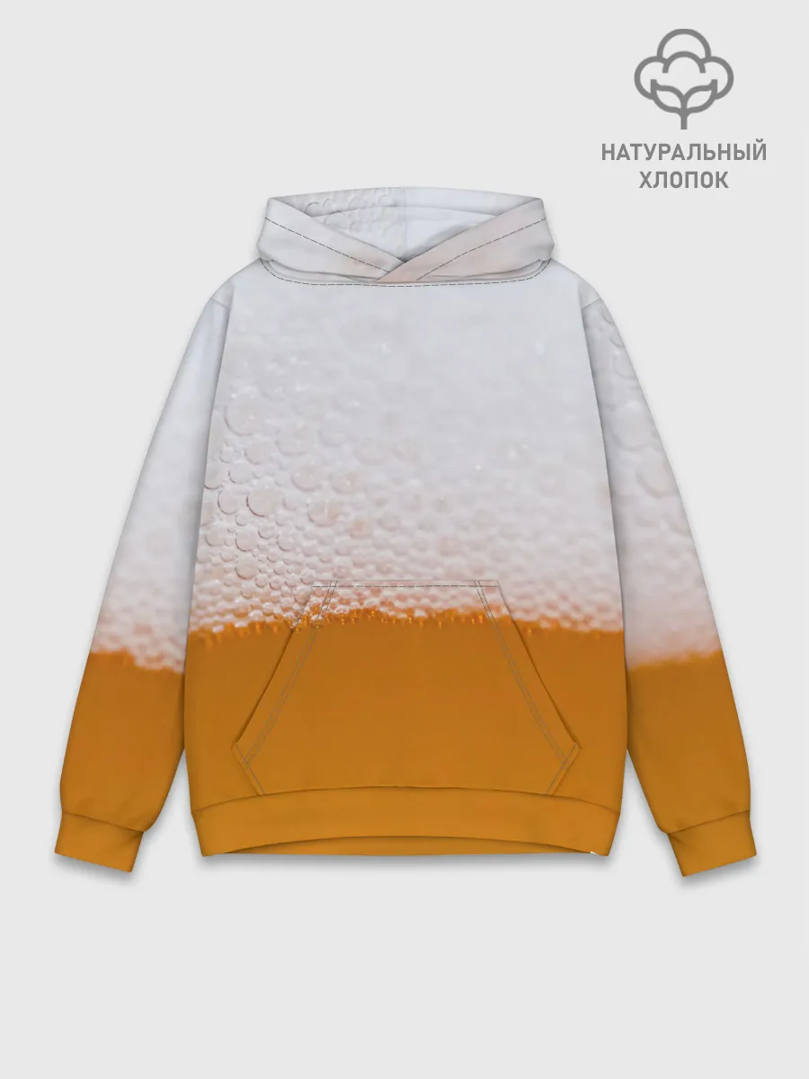 Худи мужской база хлопок / ТЕМА:ПИВО