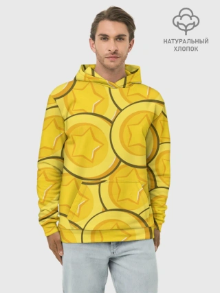 Худи мужской база хлопок / МОНЕТКИ