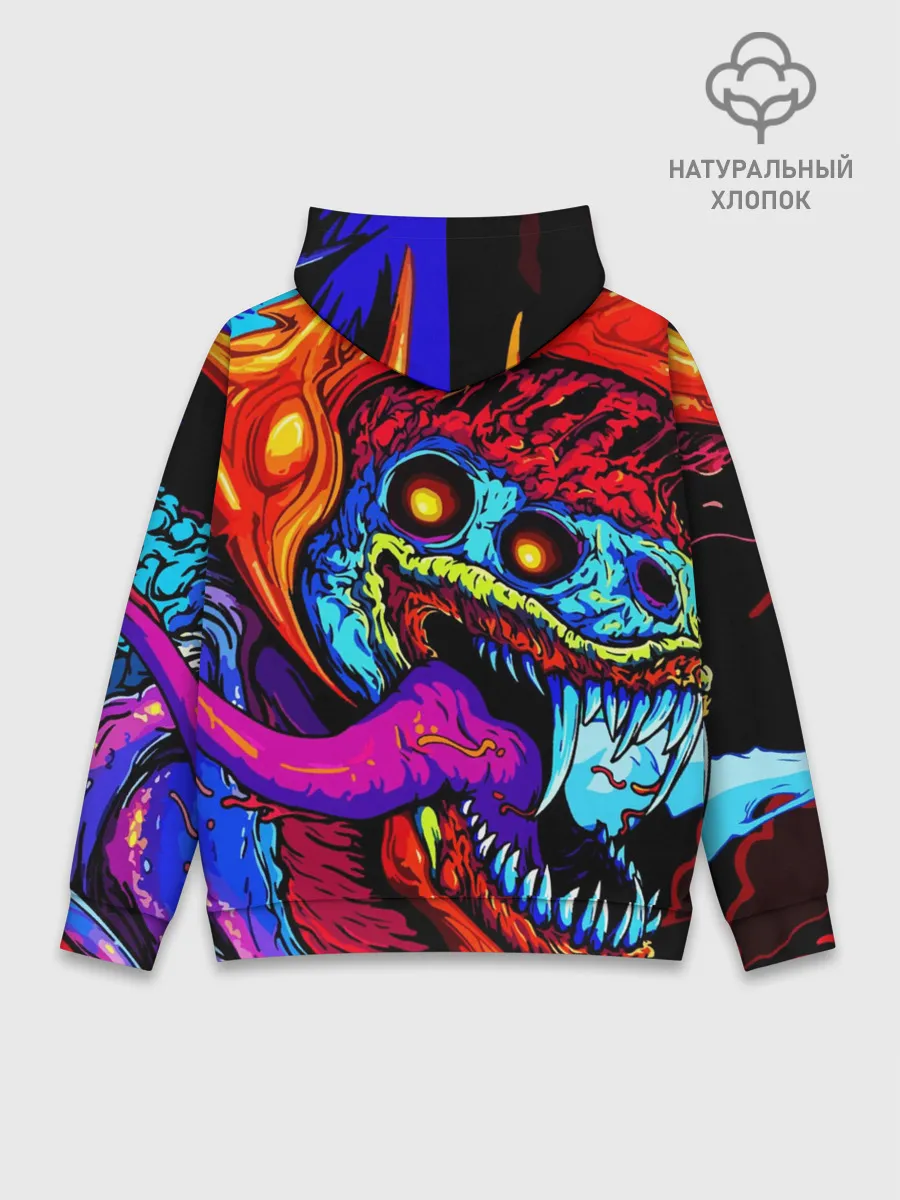 Худи мужской база хлопок / HYPER BEAST | CS GO