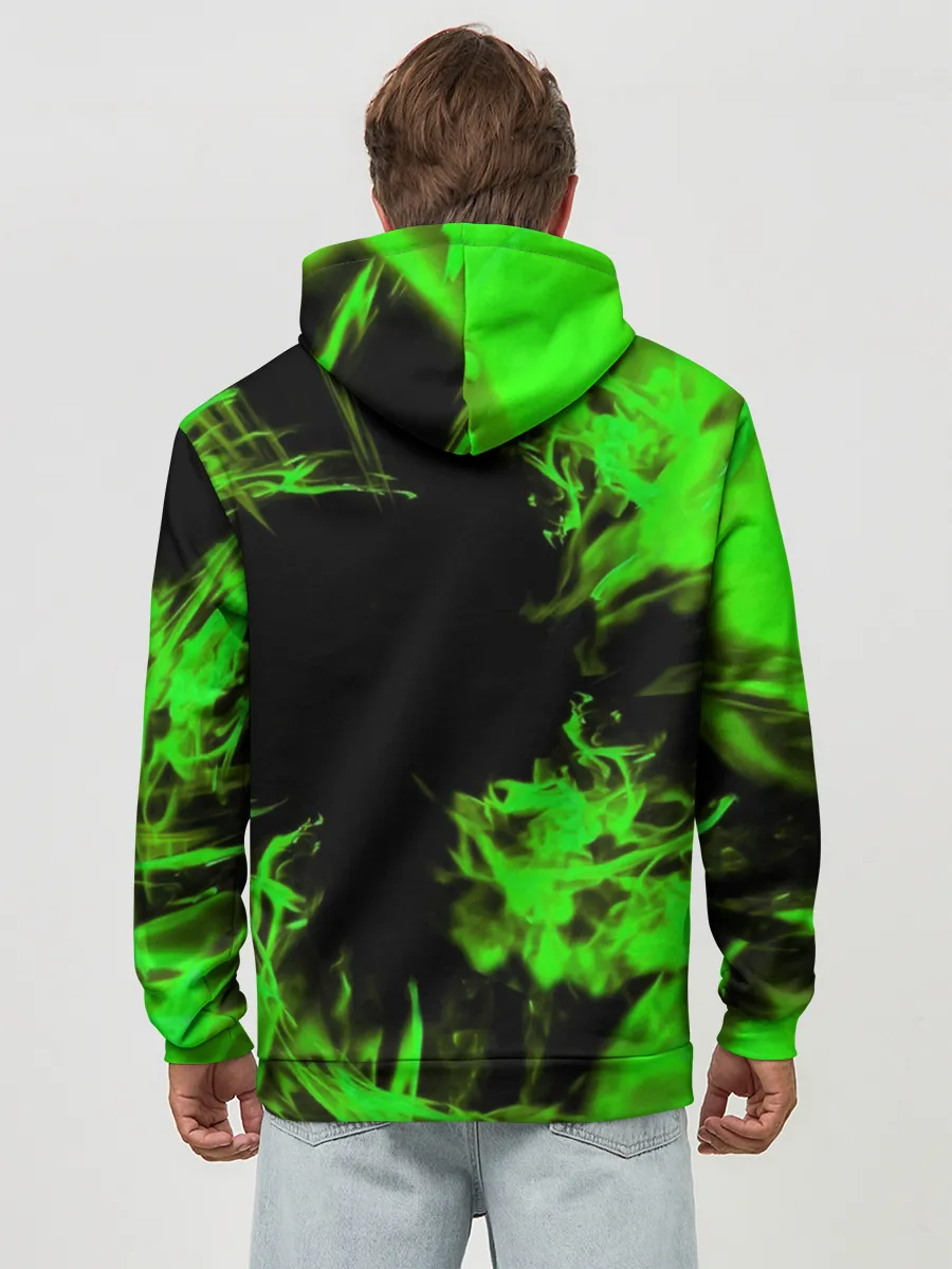 Худи мужской база хлопок / MONSTER ENERGY