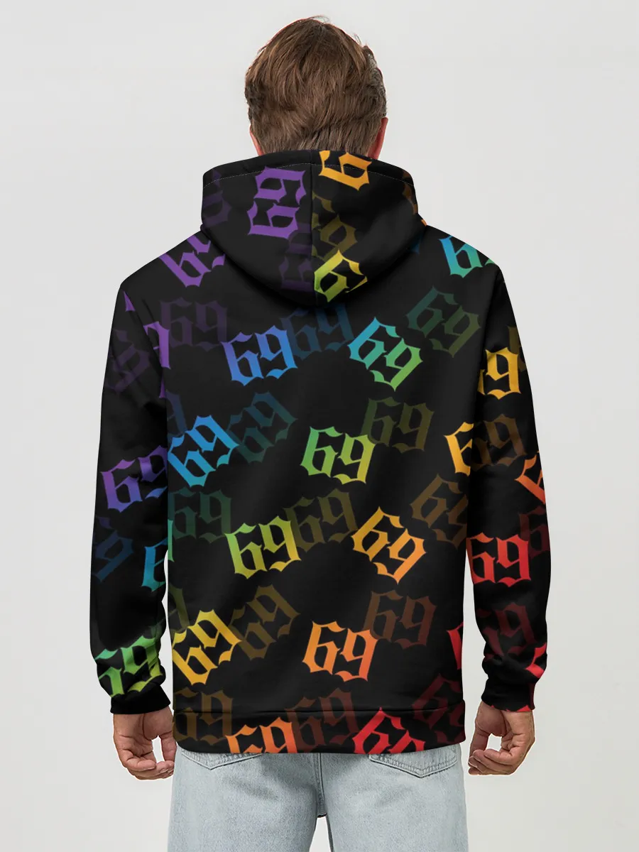 Худи мужской база хлопок / 6IX9INE