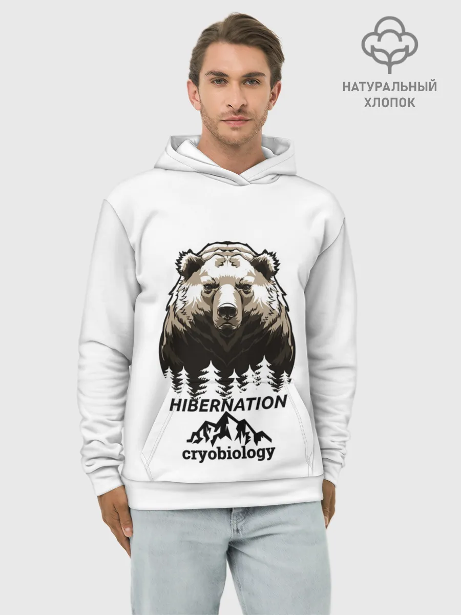 Худи мужской база хлопок / hibernation