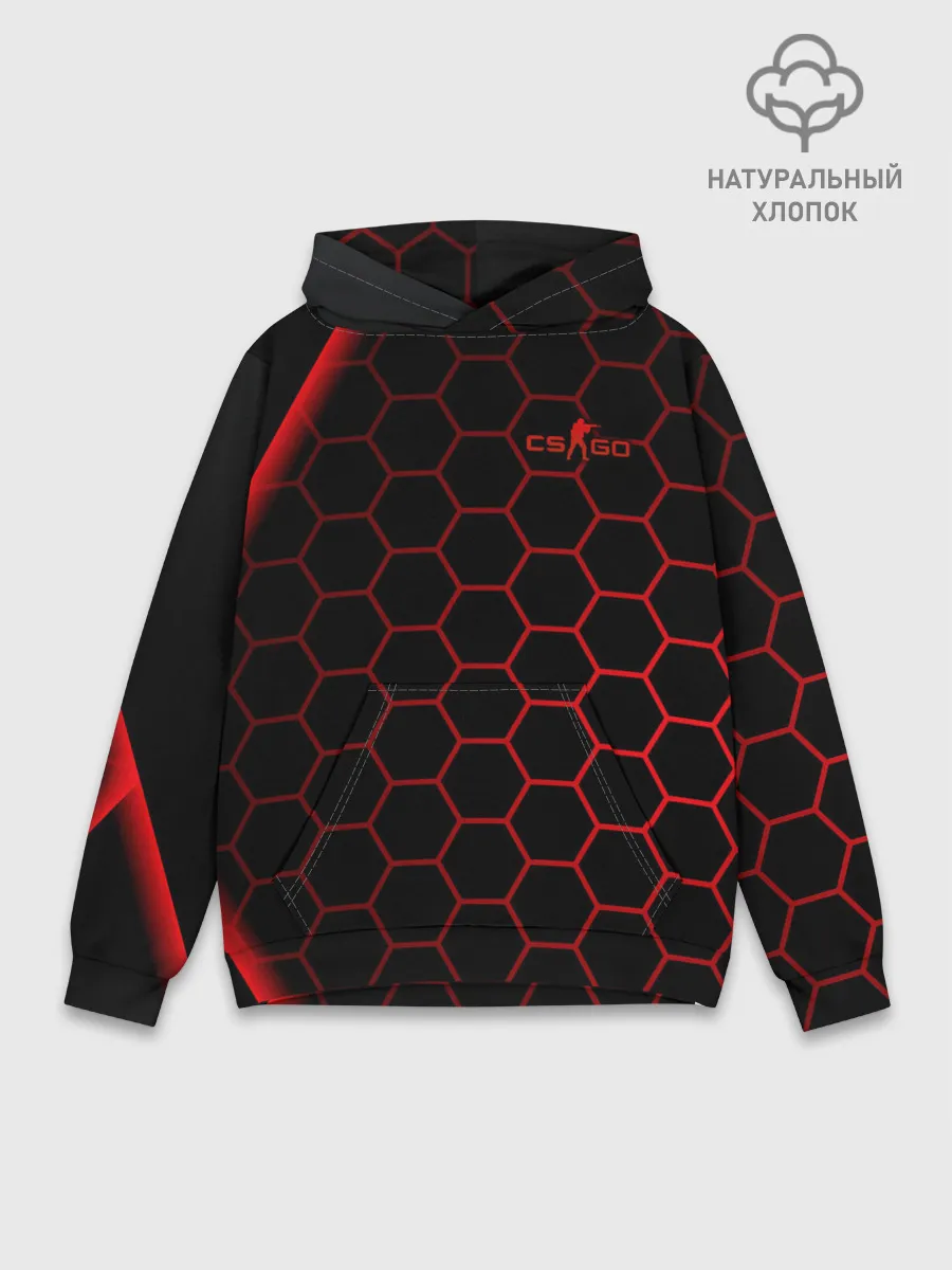 Худи мужской база хлопок / Counter-Strike