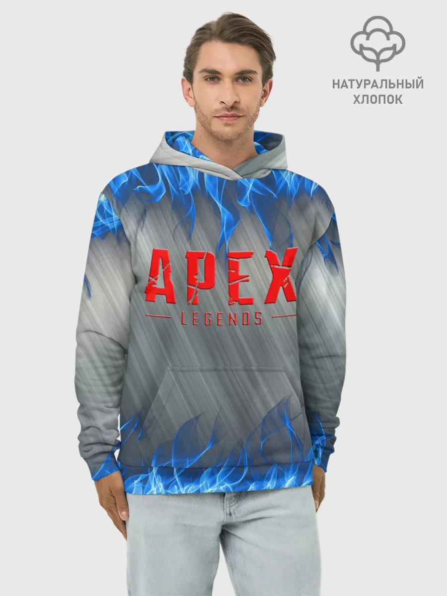 Худи мужской база хлопок / APEX LEGENDS