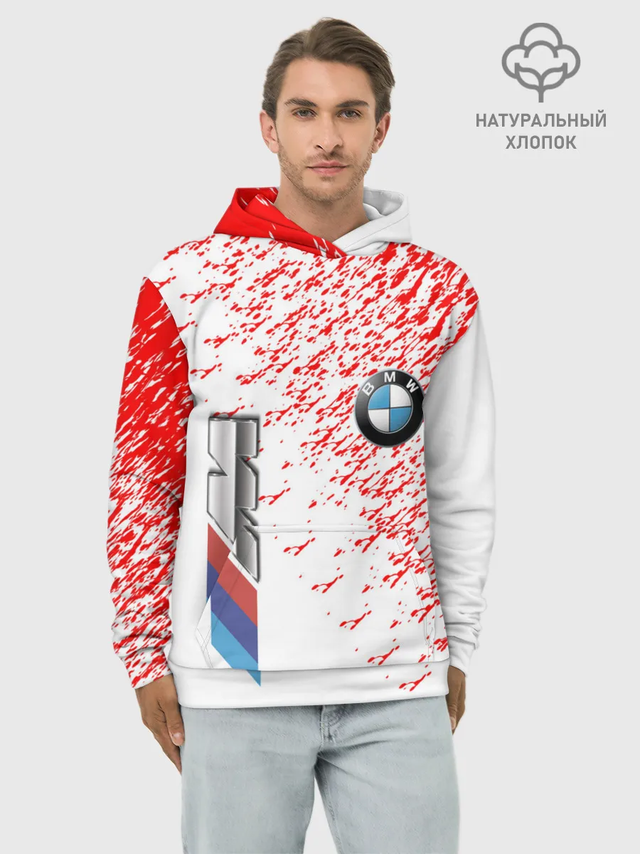 Худи мужской база хлопок / bmw
