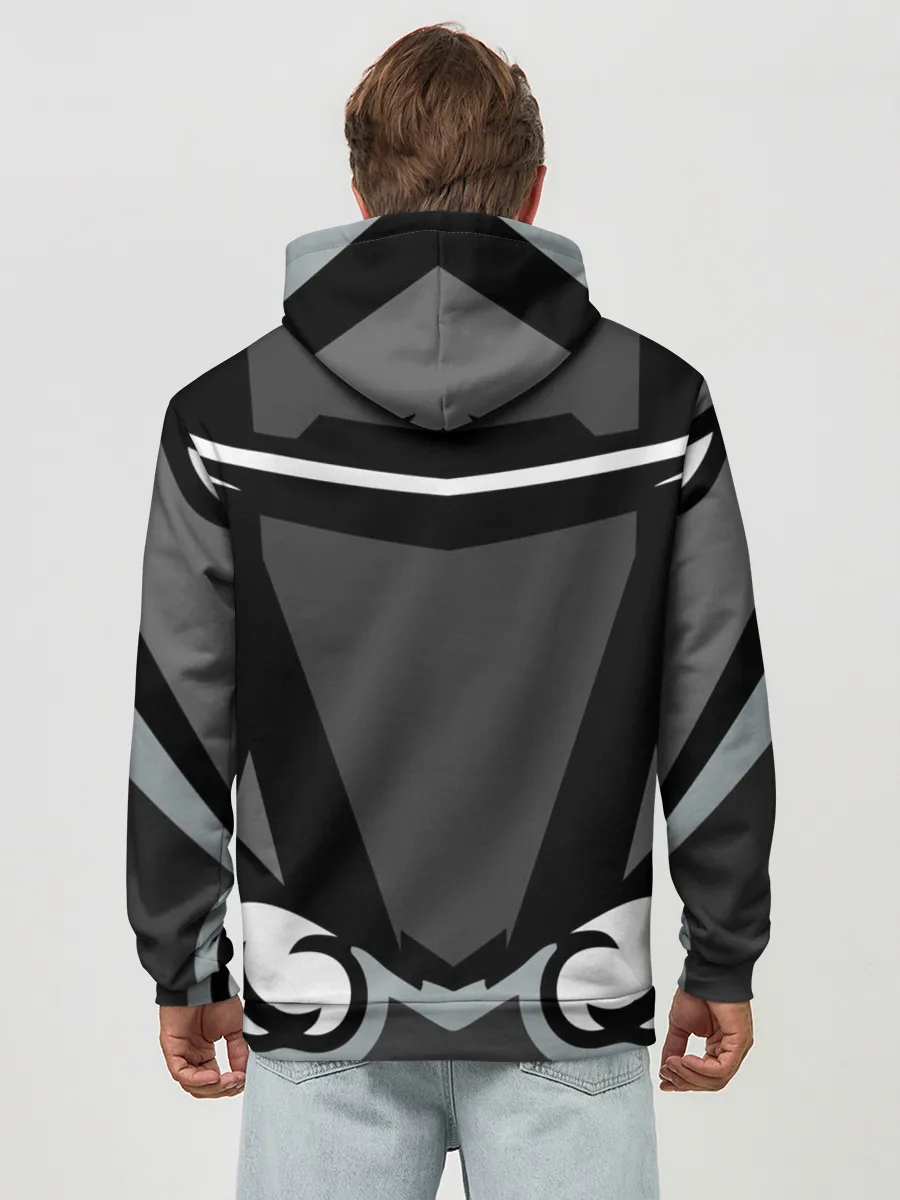 Худи мужской база хлопок / Зверь