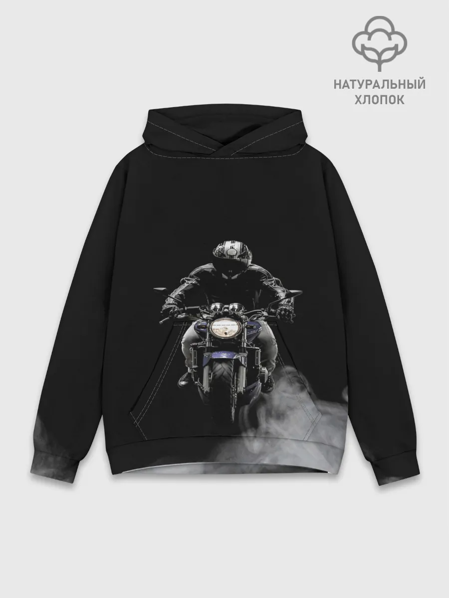 Худи мужской база хлопок / МОТОЦИКЛЫ