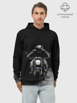 Худи мужской база хлопок / МОТОЦИКЛЫ