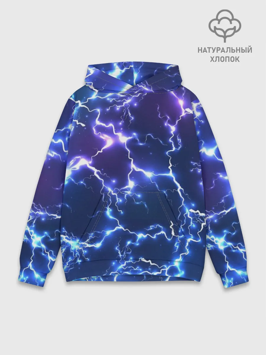 Худи мужской база хлопок / Молнии | Flash