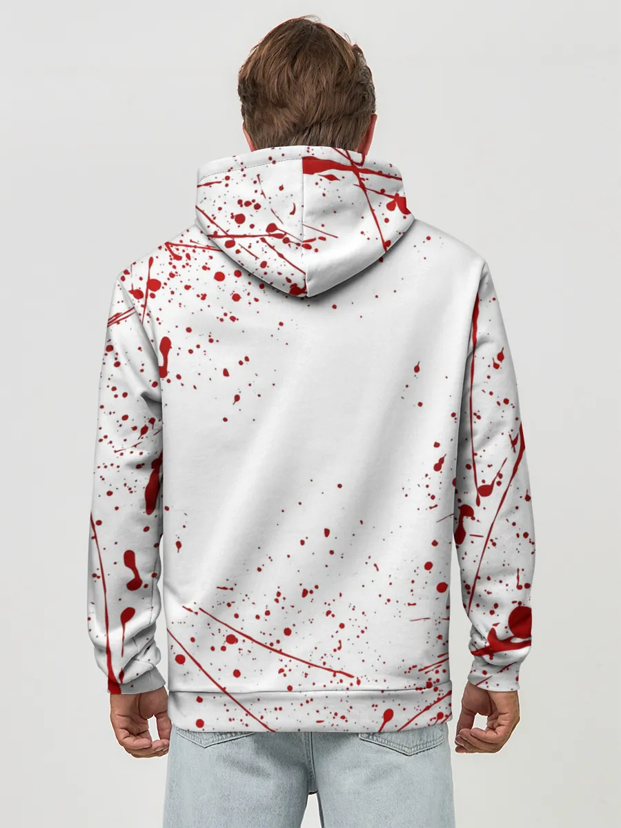 Худи мужской база хлопок / GOD OF WAR