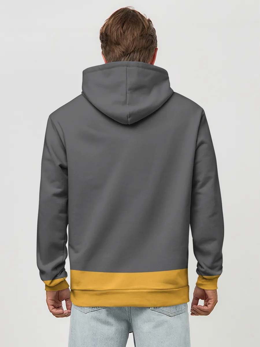 Худи мужской база хлопок / Back to the Future