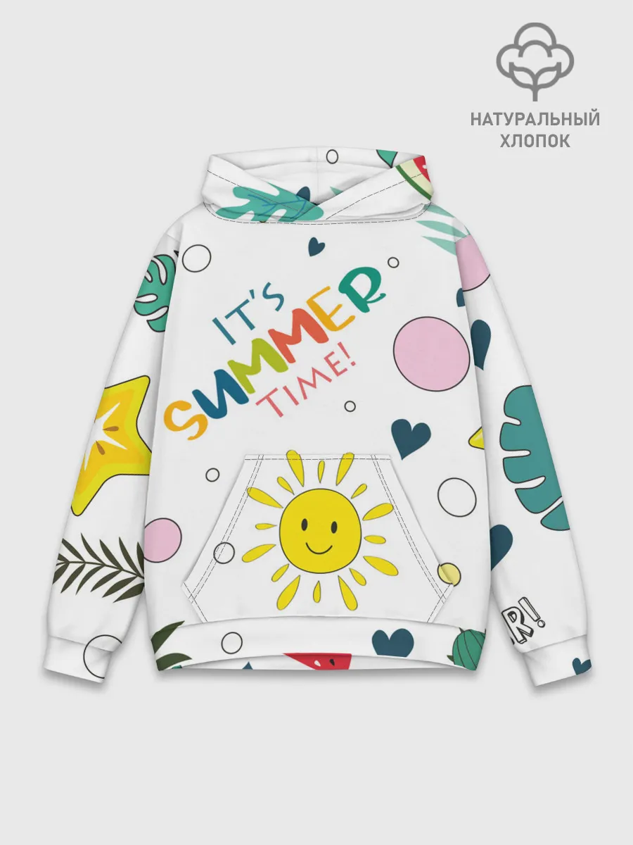 Худи мужской база хлопок / summer time