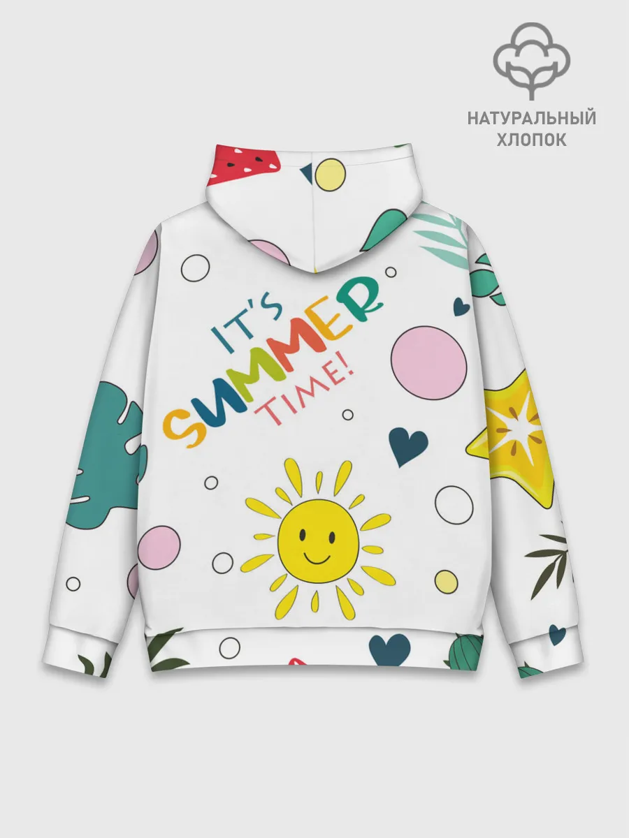 Худи мужской база хлопок / summer time