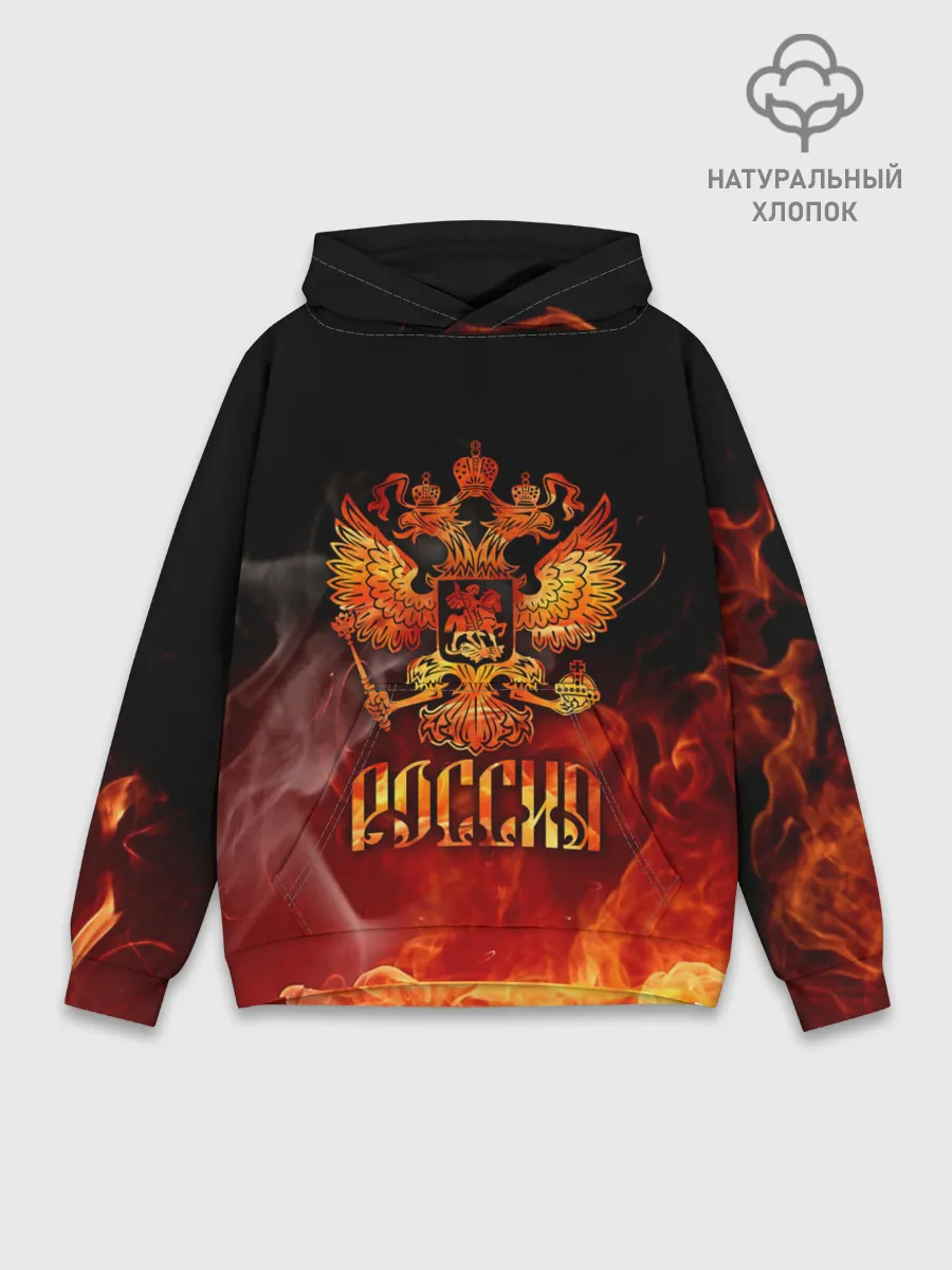 Худи мужской база хлопок / Россия