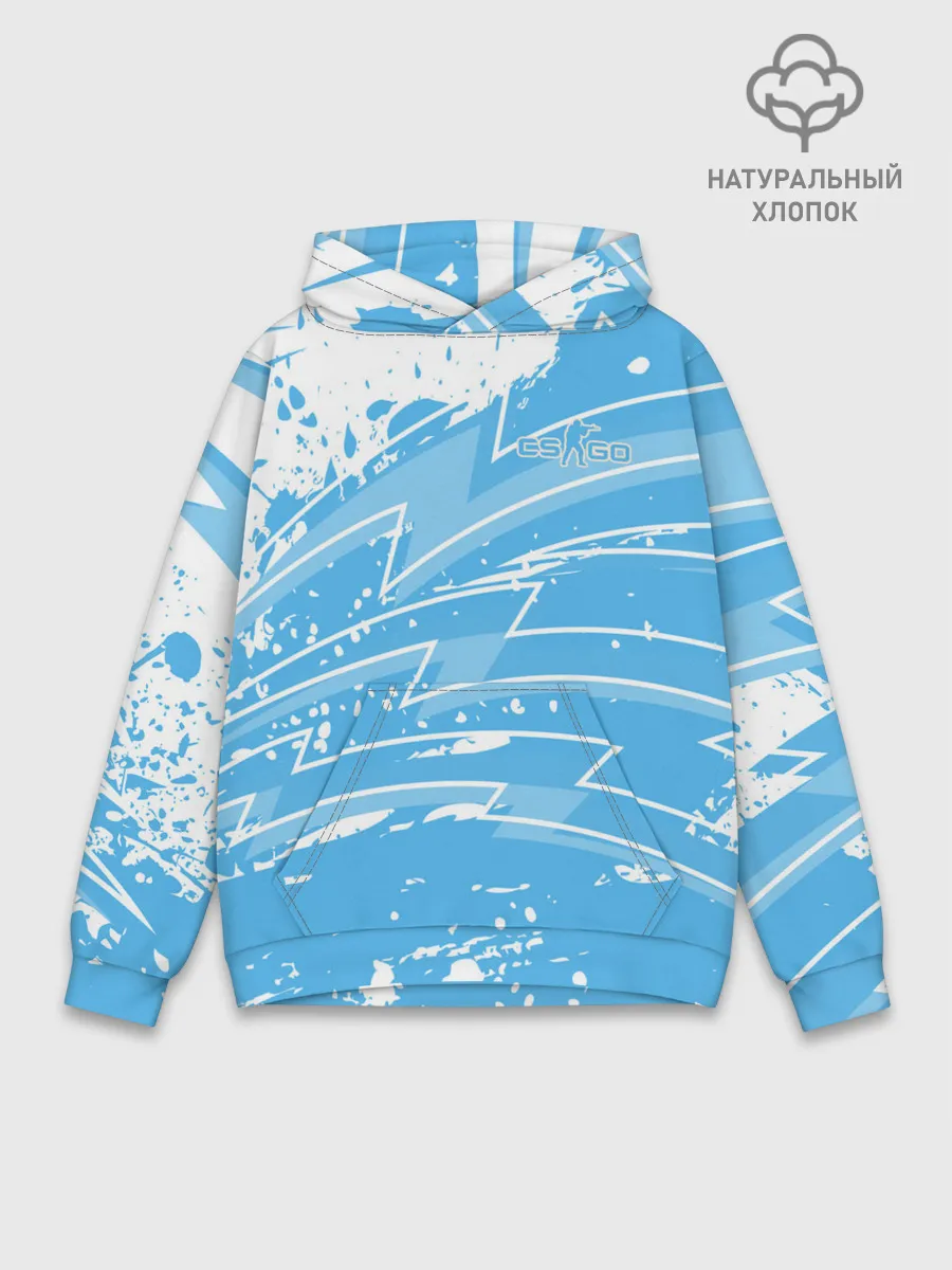 Худи мужской база хлопок / Counter-Strike