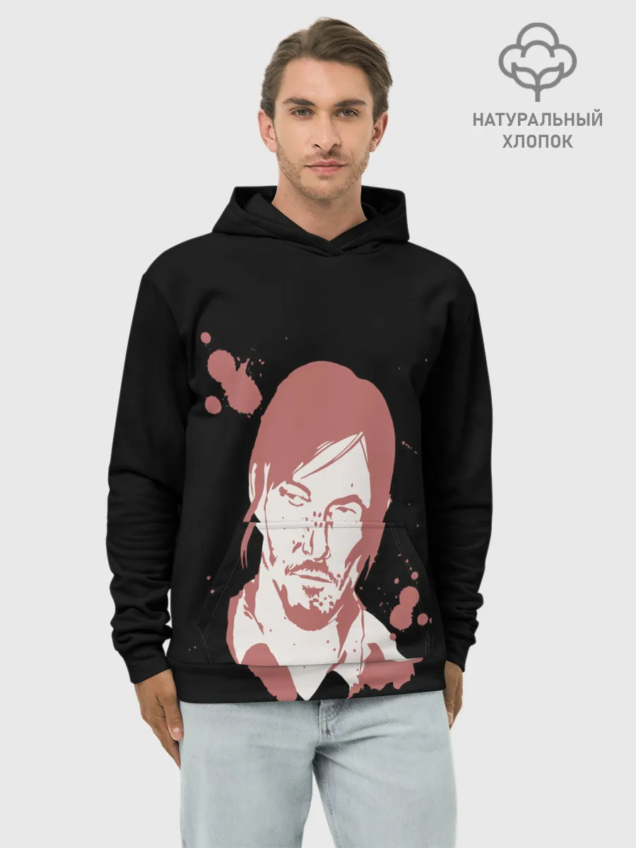 Худи мужской база хлопок / Ходячие Мертвецы