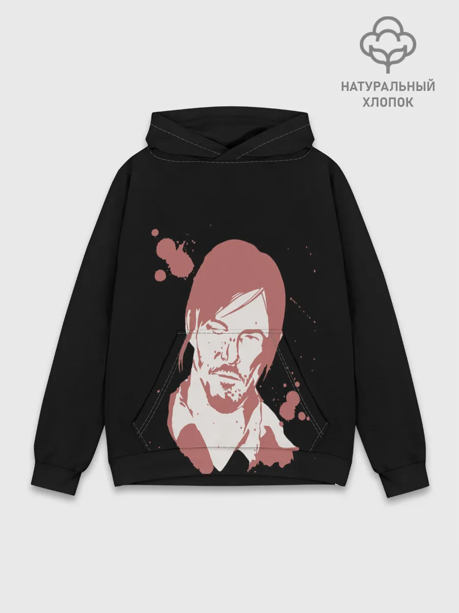 Худи мужской база хлопок / Ходячие Мертвецы