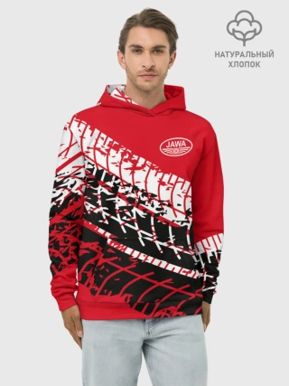 Худи мужской база хлопок / JAWA