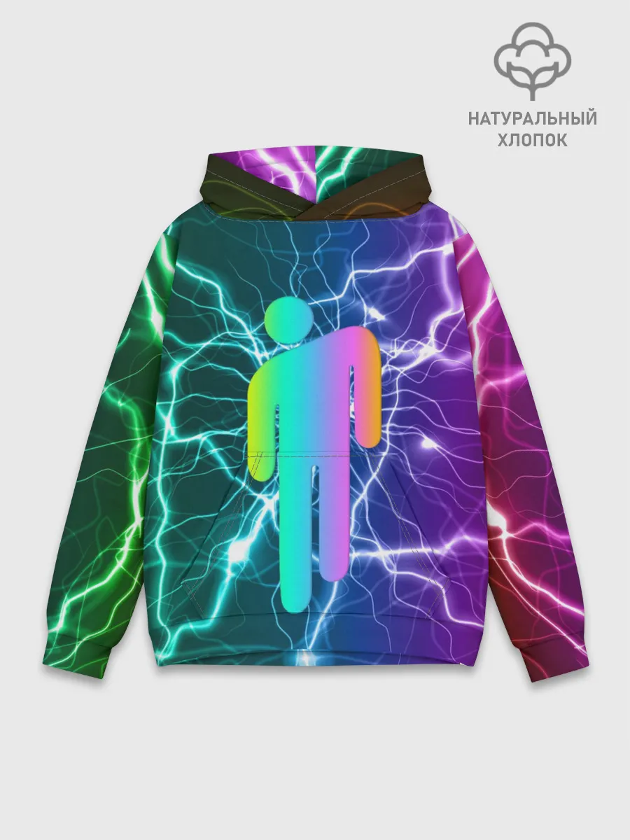 Худи мужской база хлопок / BILLIE EILISH