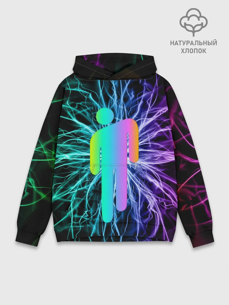 Худи мужской база хлопок / BILLIE EILISH