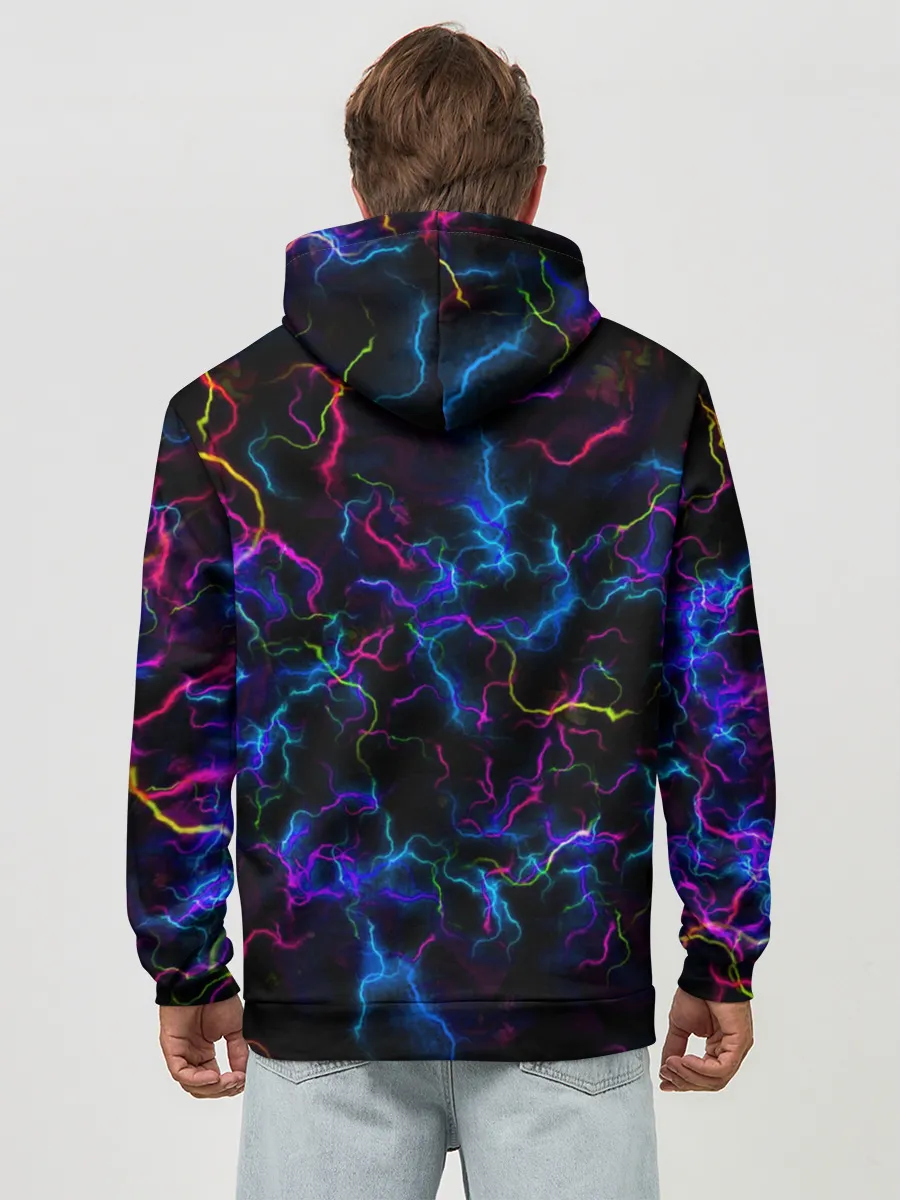 Худи мужской база хлопок / Фортнайт | Повелитель Молний