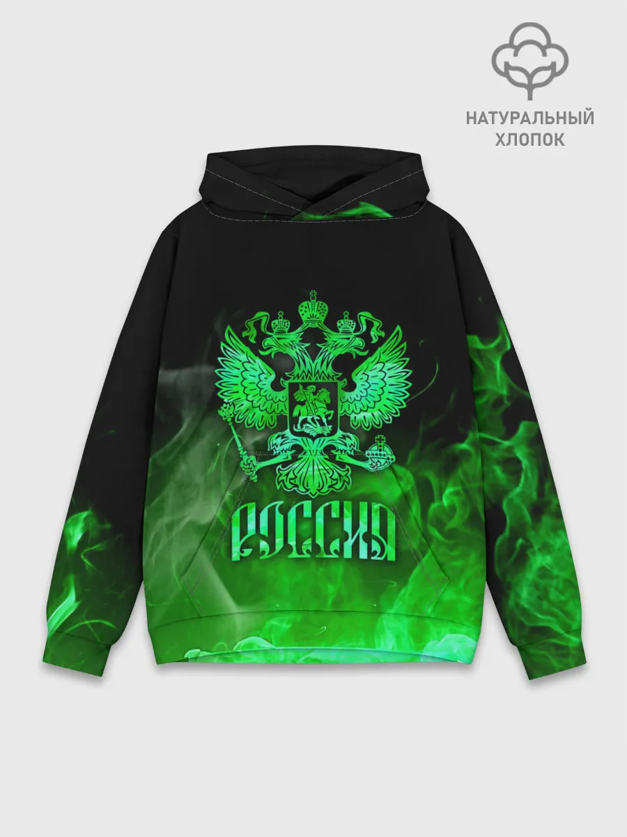 Худи мужской база хлопок / Россия