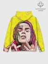 Худи мужской база хлопок / 6IX9INE