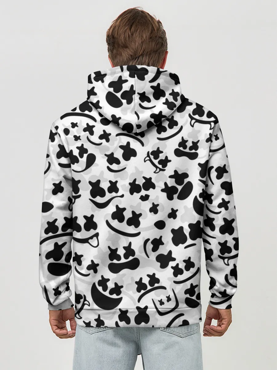 Худи мужской база хлопок / MARSHMELLO FACE