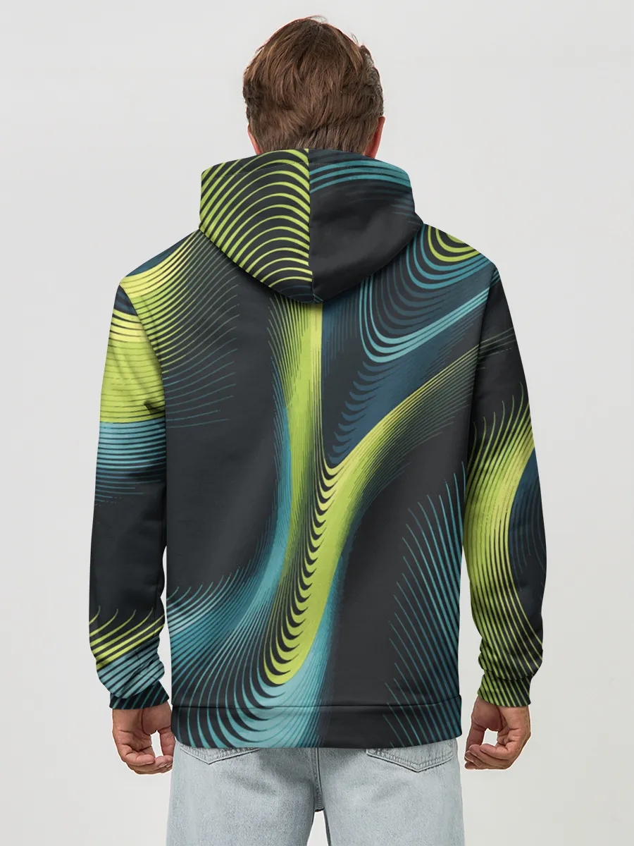 Худи мужской база хлопок / Wave